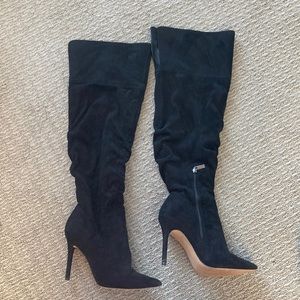 Like new Jessica Simpson black knee-high boots